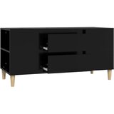 TV ormarić crni 102 x 44 5 x 50 cm od konstruiranog drva | shoptok.hr