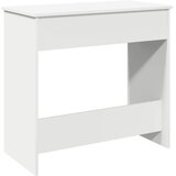  Radni stol bijeli 80 x 40 x 75 cm od iverice | Shoptok.si