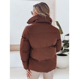 DStreet Kurtka zimowa damska pikowana LARO damska brązowa | Shoptok.si