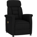 vidaXL masažni stol črna mikrovlaken | Shoptok.si