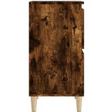  Komode 3 kom boja dimljenog hrasta 60x35x70cm konstruirano drvo | shoptok.hr