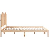  Iznimno dugi okvir kreveta bez madraca 160x220 cm masivno drvo | shoptok.hr