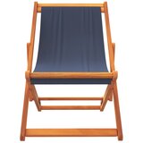  Sklopive stolice za plažu od tkanine 2 kom plave | shoptok.hr