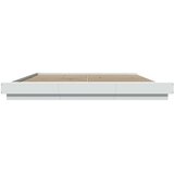  Okvir kreveta s LED svjetlima bijeli 180 x 200 cm drveni | Eponuda.com
