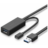 Ugreen USB podaljšek z možnostjo napajanja, 10M Cene