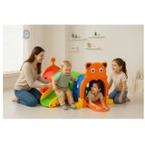  MamaKids dječji tunel s toboganom, šareni medvjedić 185 cm | shoptok.hr