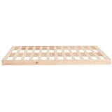  Okvir za krevet 140x190 cm od masivnog drva | shoptok.hr