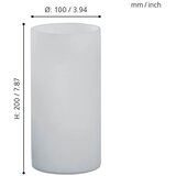 Eglo Geo stona lampa lampa/1 h-200 opal staklo | Eponuda.com