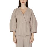 Aware Jakne & Blazerji VMGRACE V-NECK 7/8 BLAZER VMA 10294380 Bež cene