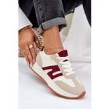 Boto Women's Sports Shoes On Platform Beige-Red Emidi | shoptok.hr