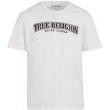 True Religion Majica 'Nu Brush' črna / bela Cene