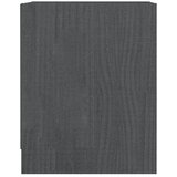  Noćni ormarići 2 kom sivi 35,5 x 33,5 x 41,5 cm od borovine | Eponuda.com