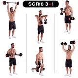  Sgr18 pro set 3u1 bučice 20 kg hms | shoptok.hr