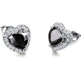  Naušnice HE-28363 - Crna KP28363 | shoptok.hr