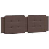 Maison Chic posteljno vzglavje - vzglavna omarica - vzglavna stranica rjava 160 cm umetno usnje, (21703890) | Shoptok.si