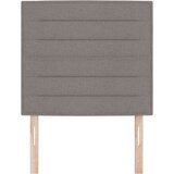  Vzglavje Linije Dizajn Taupe 100 cm Tkanina, (22080230) | Shoptok.si