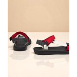 Resti Women's fabric sandals in red Ojo | ePonuda.com