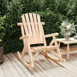 vidaXL Vrtni gugalni stol 69x96x101 cm trden smrekov les Cene