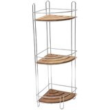 Tendance kotna polica s 3 policami, krom 9165195 | Shoptok.si