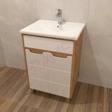 Kerametal kvadro KN-55 wood ormarić sa umivaonikom Cene