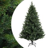  Umjetno božićno drvce s nogom 150 cm PVC i metal Zelena - Zelena 150 cm bez LED svjetala | shoptok.hr