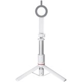 forcell F-GRIP MagSelfie S100M selfie stick z brezžičnim daljinskim upravljalnikom – bel | Shoptok.si