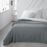 Today Posteljna pregrinjala Jete de Lit 220/240 Gaze de coton Essential Acier Siva Cene
