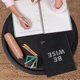 MiquelRius Kolegij blok A4 90g 80L spiralni crte Recycled cardboard be eco anrhracite MR46890 | shoptok.hr