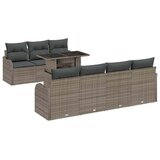  Sjedeća garnitura za vrt 8 kom. 7-Broj sjedala Poli Ratan 231 x 179 x 85 cm | shoptok.hr