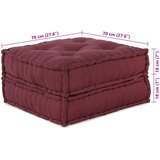 Modularna sofa 2 pcs Bordo 140 x 70 x 36 cm Tkanina | Eponuda.ba