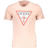 Guess Jeans MEN&#39;S PINK SHORT SLEEVE T-SHIRT Cene