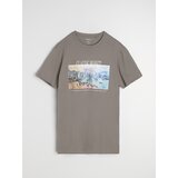 Sinsay Pamučna majica s natpisom Claude Monet | shoptok.hr