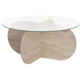 Hanah home Klub sto Aeris, 75x35x75 cm, Bež | Eponuda.ba