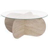 Hanah home Sto za kafu Aeris Travertine Transparent | ePonuda.com
