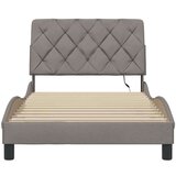  Okvir kreveta s LED-om bez madraca 100 x 200 cm od tkanine | shoptok.hr