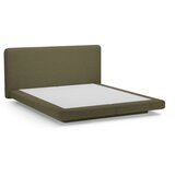Micadoni Zelena oblazinjena zakonska postelja 180x200 cm Linea – | Shoptok.si