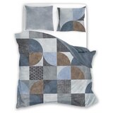 Esposa OBOJESTRANSKA POSTELJNINA 200/200 cm saten siva | Shoptok.si
