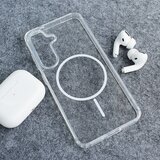  Maska za Samsung A16 5G/ A166B Mag Case Clear Slim bela Cene
