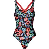 Speedo Enodelne kopalke Leaderback Črna | Shoptok.si