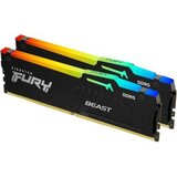 Kingston 64GB 6000MHz DDR5 RGBFury Beast (2x32GB), CL30, XMP, EXPO, 2RX8, 288-pin 16Gbit | Eponuda.ba