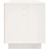 TV omarica bela 80x35x40,5 cm trdna borovina, (20731974) | Shoptok.si