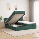  od pjene s madracem i LED-om Tamnozelena 180 x 200 cm | shoptok.hr