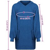  Deka majica s kapuljačom KINN Mornarska L Pamuk | shoptok.hr