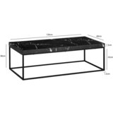 Livetastic Klubska Miza Marble, Videz Marmorja | Shoptok.si