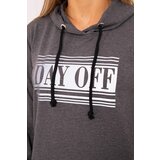 Kesi Dress with reflective print graphite | shoptok.hr