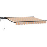  Ručni okvir tende s LED-ima 3 x 2,5 m Poliester s PU premazom | shoptok.hr