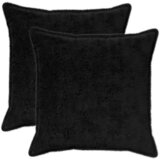  Presvlaka za jastuk 2 kom. HOUTEN Crna 80 x 80 cm | shoptok.hr