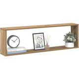  Kockaste zidne police 4 kom boja hrasta 100x15x30 cm drvene | Eponuda.com