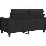  Dvosjed od tkanine crni 120 cm | Eponuda.com