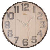 WALLXPERT dekorativni metalni zidni sat antique medium wooden | ePonuda.com